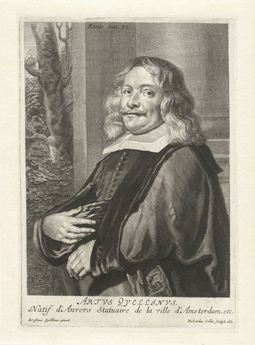 RP-P-BI-6136 Collin naar Erasmus Quellinus, Portret AQ